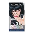 L'Oreal Paris Feria Shimmering Permanent Hair Color 21 Starry Night (Bright Black)