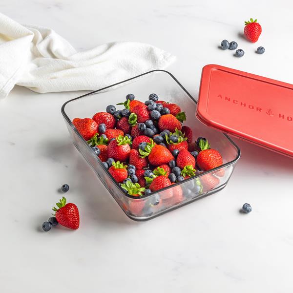 Anchor Hocking 11 Cup Glass Food Storage Dish | Hy-Vee Aisles Online  Grocery Shopping