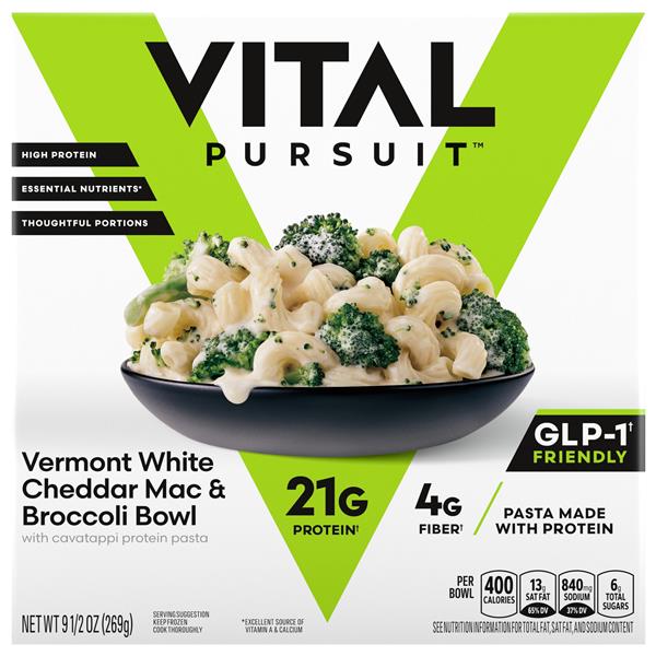 Vital Pursuit Vermont White Cheddar Mac & Broccoli Bowl | Hy-Vee