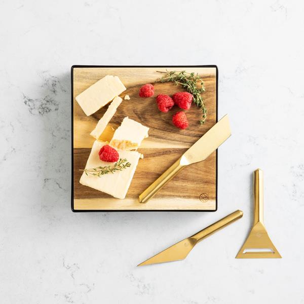 RBT Cheese Knives and Serving Board