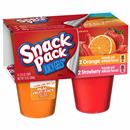 Snack Pack Strawberry and Orange Flavored Juicy Gels