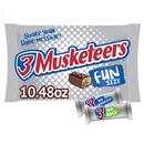 3 Musketeers, Fun Size Chocolate Candy Bars, 10.48 Oz