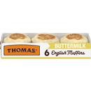 Thomas' Buttermilk English Muffins, 6 count