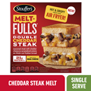 Stouffer’s Melt-FULLS Double Cheddar Steak Frozen Sandwiches, Cheese Steak Sandwich, Frozen Meals