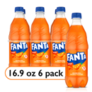 Fanta Orange Soda 6 Pack
