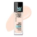 Maybelline Fit Me Matte + Poreless Liquid Foundation Makeup Fair Porcelain
