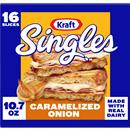 Kraft Singles, Caramelized Onion Slices 16ct