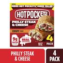 Hot Pockets Philly Steak and Cheese, Crispy Crust, 4Ct