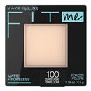 Maybelline Fit Me Matte + Poreless Pressed Face Powder Makeup Translucent