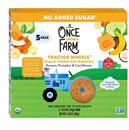 Once Upon a Farm Tractor Wheels Banana Pumpkin & Cauliflower Baby Snacks