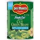 Del Monte 50% Less Sodium Cut Green Beans