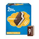 Blue Bunny Simply Vanilla Ice Cream Sandwiches 9-4.25 Fl. Oz