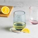 Hy-Vee Seasons Acrylic Stemless Wine Glass in Blue, 16oz