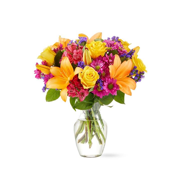 Visions＆Flowers ecomaru Colorful Visions Premium Flower Arrangement | Hy-Vee Aisles Online