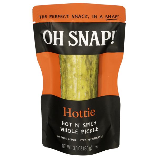 OH SNAP! Hottie Whole Hot n' Spciy Pickle, 3 oz. | Hy-Vee Aisles