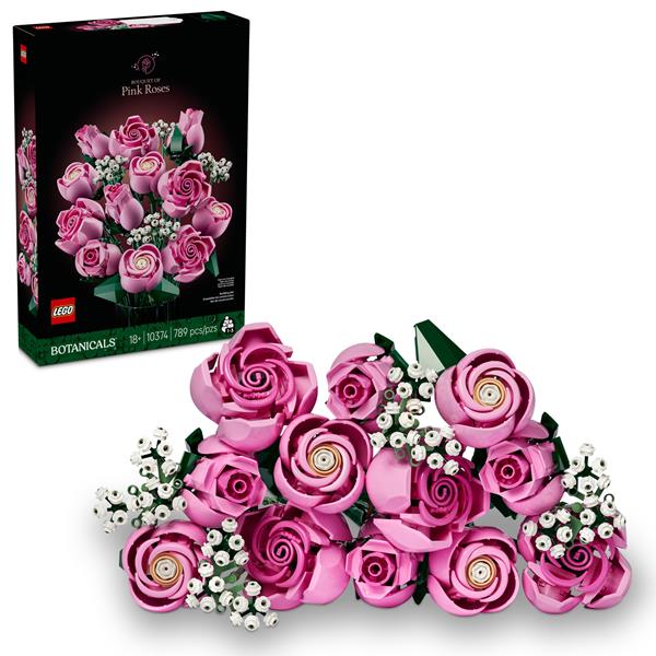 LEGO Botanicals Bouquet of Pink Roses 10374 | Hy-Vee Aisles Online