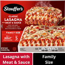 Stouffer's Family Size Lasagna with Meat & Sauce Frozen Meal