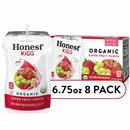 Honest Kids Organic Juice Drink Pouches Super Fruit Punch, 8 Pack