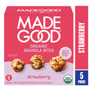 MadeGood Strawberry Granola Bites, 5 Pack