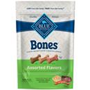 Blue Buffalo Bones Small Natural Dog Treats, Crunchy Dog Biscuits, Assorted Flavors - Beef, Chicken, Bacon Flavors, 16-oz. Bag