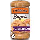 Thomas' Cinnamon Raisin Bagels, 6 count