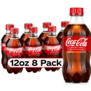 Coca-Cola Soda Soft Drink 8 Pack