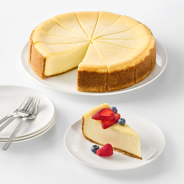 Cheesecake Factory Plain Cheesecake, 10