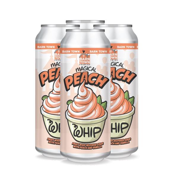 Barn Town Magical Peach Whip, 4pk | Hy-Vee Aisles Online Grocery