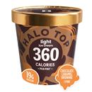 Halo Top Chocolate Caramel Brownie Light Ice Cream
