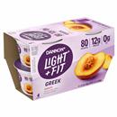 Dannon Light + Fit Peach Greek Nonfat Yogurt