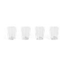 Hy-Vee Seasons Holiday Rocks Glasses, Set of 4