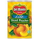 Del Monte Lite Sliced Peaches In Extra Light Syrup