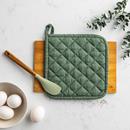 Hy-Vee Seasons Stonewash Potholder in Dusk Green