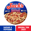 Jack's Original Thin Crust Sausage & Pepperoni Frozen Pizza