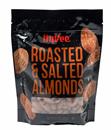 Hy-Vee Almonds, Roasted & Salted
