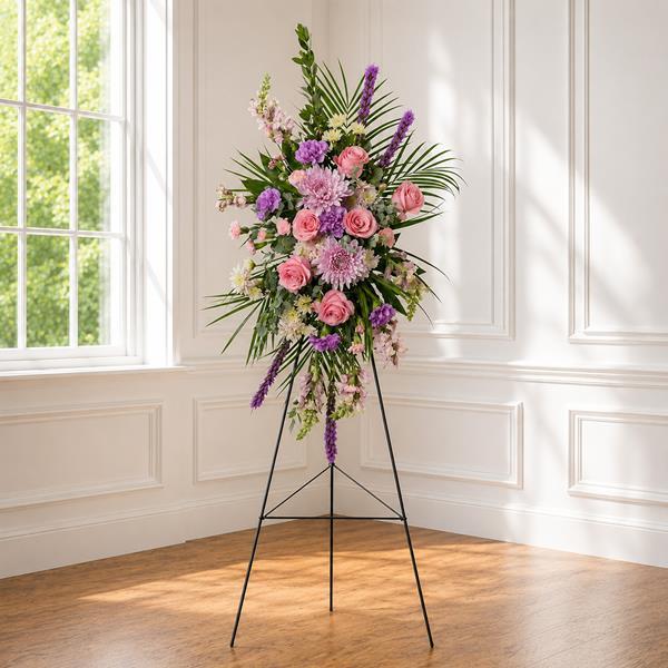 Enchanted Tribute - Standing Flower Easel Spray - Small | Hy-Vee