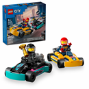 LEGO City Go-Karts and Race Drivers Toy Set for Kids 60400