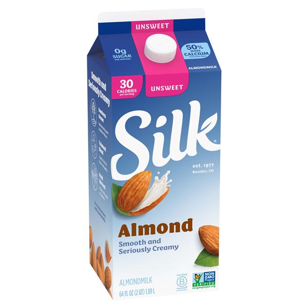 Silk Almond Original Unsweetened Milk | Hy-Vee Aisles Online