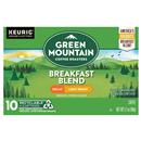 Green Mountain Coffee Roasters Decaf Breakfast Blend Light Roast K-Cup, 10Ct