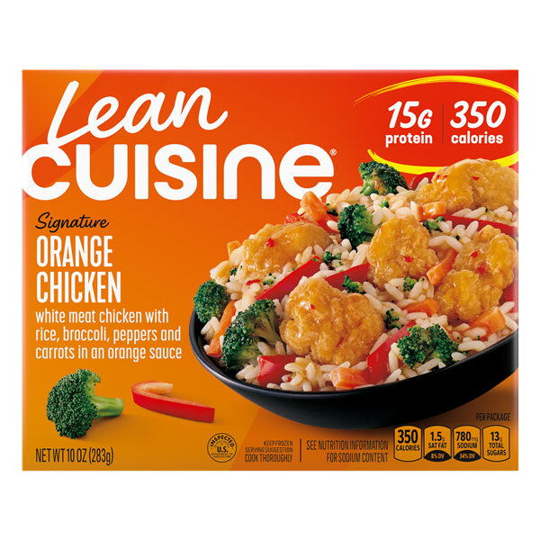 Lean Cuisine Signature Orange Chicken, Chicken Bowl, Frozen Single
