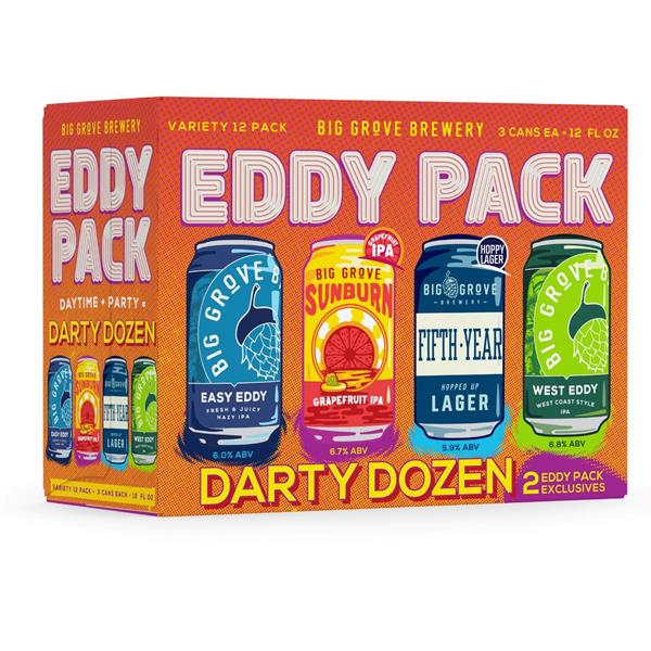 Big Grove Eddy Pack 12Pk | Hy-Vee Aisles Online Grocery Shopping