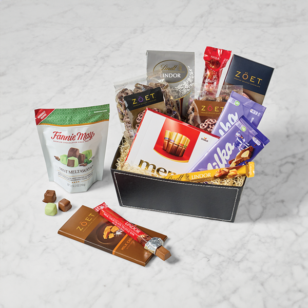 Gourmet Chocolate Lovers Gift Basket | Hy-Vee Aisles Online Grocery ...