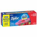Ziploc Brand Storage Bags with Stay Open Design, Gallon