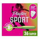 Playtex Sport Tampons Super Absorbency, Fragrance-Free