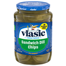 VLASIC Pickles, Sandwich Dill, Chips