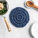 Hy-Vee Seasons Knotted Trivet in Echo Blue