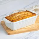 BIA 1.25 Qt. White Porcelain Loaf Pan