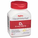 Hy-Vee HealthMarket Vitamin D3 1000 IU Softgels