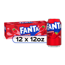 Fanta Strawberry Soda 12 Pack