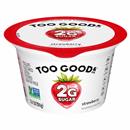 Too Good & Co. Strawberry Flavored Lower Sugar, Low Fat Greek Yogurt Cultured Product